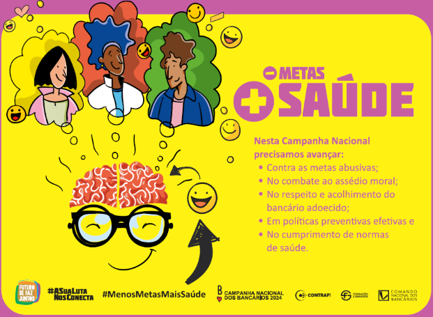 Pressão por metas e assédio adoece!