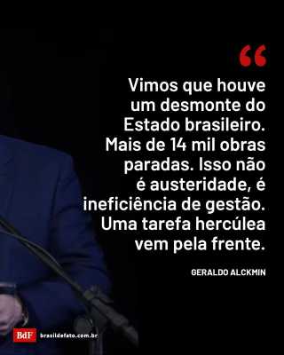 Resultado de 4 anos do governo Bolsonaro é de desmonte do estado e 14 mil obras paradas