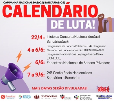 A mobilização para a Campanha Nacional da categoria bancária vai começar