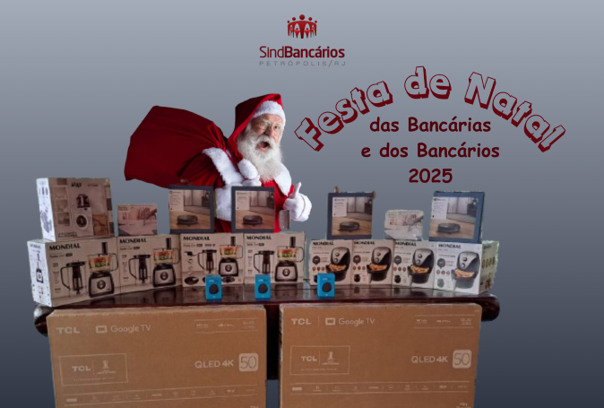 Festa de Natal das Bancárias e Bancários de Petrópolis