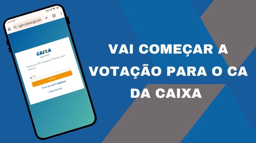 Caixa: votação do 2º turno da eleição do CA começa nesta quarta-feira (18)
