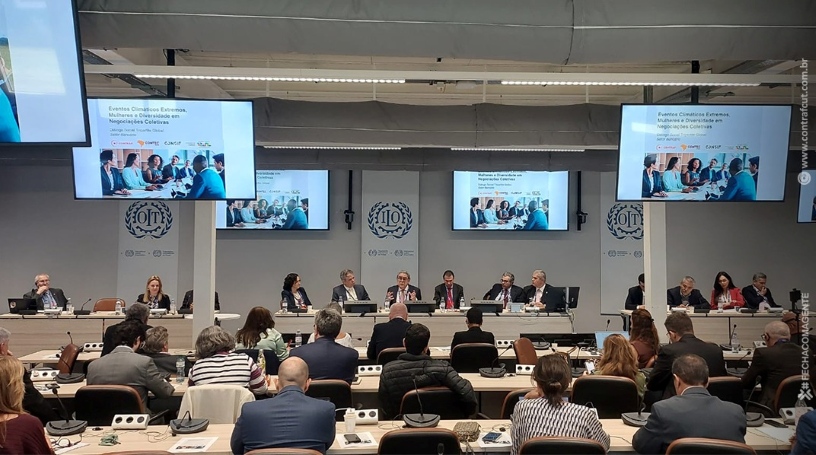 Contraf-CUT reforça luta da categoria na 113ª Sessão da Conferência Internacional do Trabalho da OIT, em Genebra