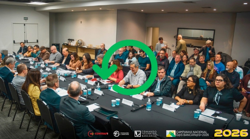Trabalhadores retomam negociações com os bancos