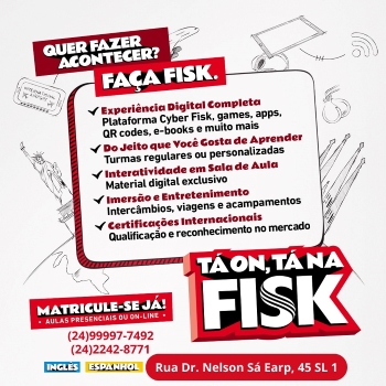 Convênio Curso de Inglês e Espanhol FISK