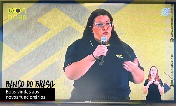 Movimento sindical participa da posse de novos funcionários e funcionárias do BB