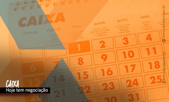 Nova rodada de negociações com a Caixa acontece nesta quinta