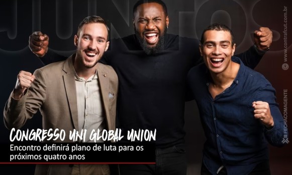 “Crescendo Juntos” é o tema do 6º Congresso da UNI Global Union, de 27 a 30 de agosto
