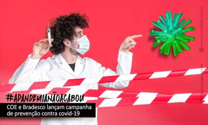 Bradesco atende reivindicação da COE e lança campanha contra Covid-19