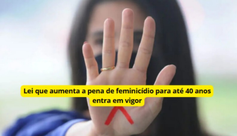 Lula sanciona lei que aumenta pena de feminicídio para até 40 anos