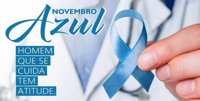 Novembro Azul – Mês de alerta sobre câncer de próstata