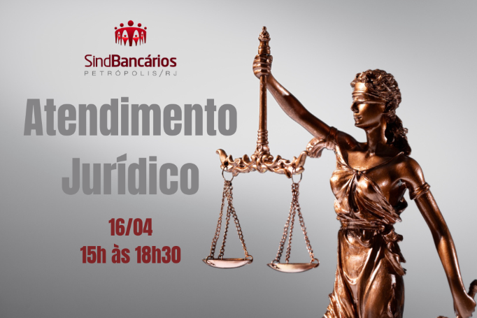 Atendimento Jurídico (quinta-feira 16/04)