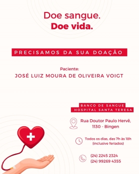 Doe Sangue, Doe Vida!