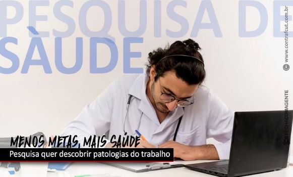 Último dia para responder a pesquisa sobre as doenças que afetam os bancários