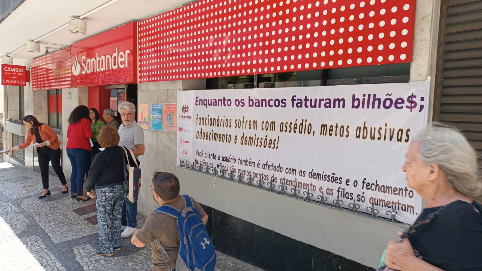 Categoria bancária realiza dia nacional de luta por proposta digna nesta quinta (15)