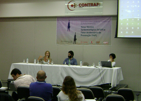 Seminário destaca importância do NTEP/FAP para saúde do trabalhador