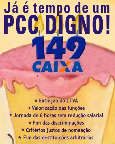 Aniversário da CEF é marcado  por mobilização