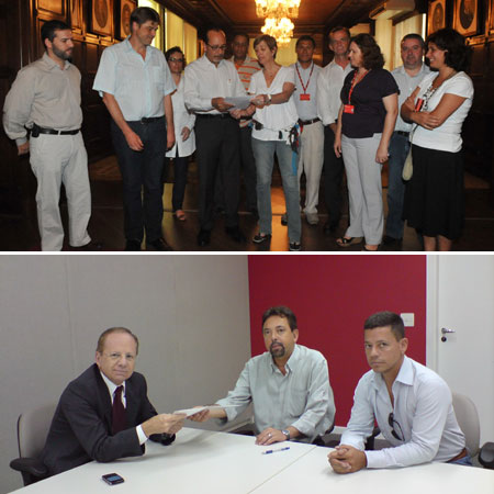 Bancários do Santander e do HSBC  cobram acordo global