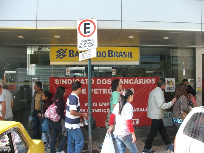 Bancários continuam na luta pelos seus direitos