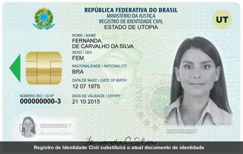 Nova carteira de identidade
