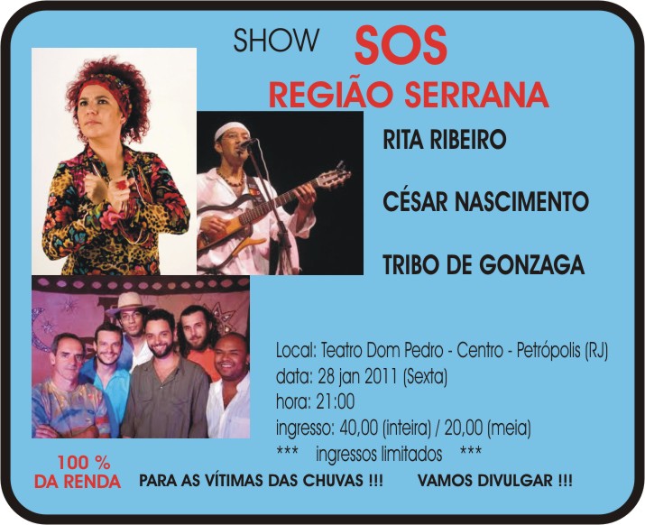 SHOW SOS REGIÃO SERRANA