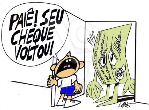 Aumenta emissão de cheque sem fundo