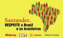 Bancários cobram do Santander acordo coletivo e PPRS