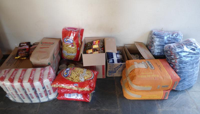 Doação de donativos a Nova Jerusalem