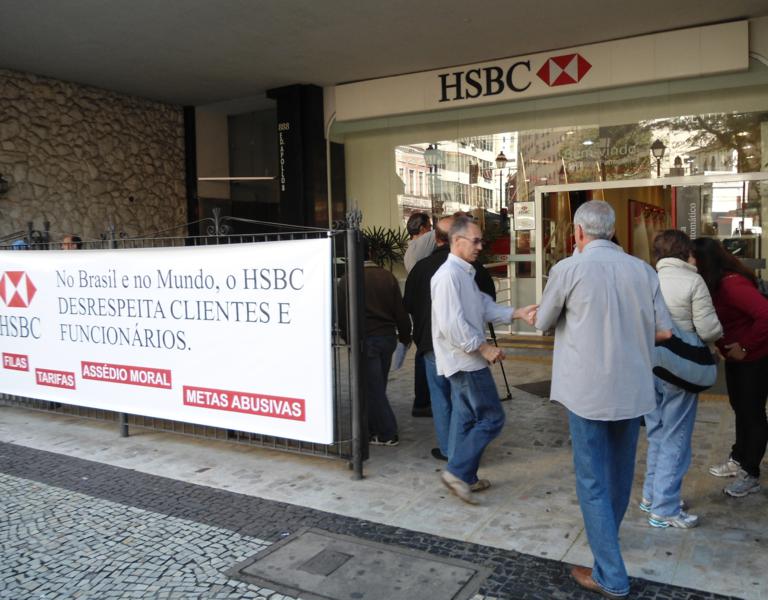 Dia Nacional de Luta no HSBC