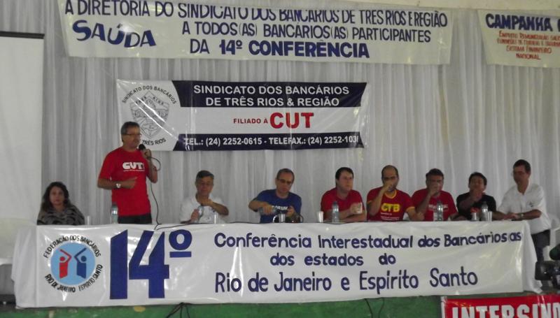 14ª CONFERÊNCIA INTERESTADUAL  DOS BANCÁRIOS