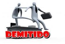 DEMISSÕES CONTINUAM