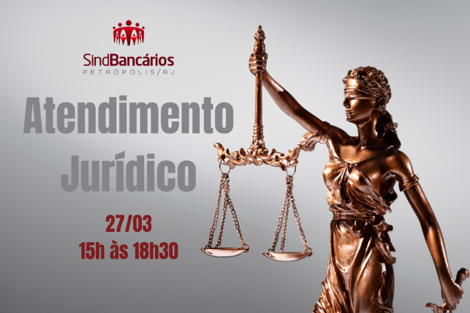 Atendimento Jurídico (quinta-feira 27/03)