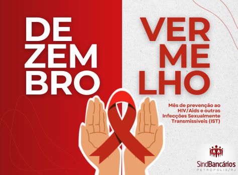 Dezembro Vermelho - Casos de sífilis e de HIV/Aids aumentam entre homens jovens