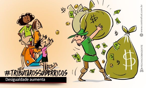 Concentração de renda aumenta em todo o mundo