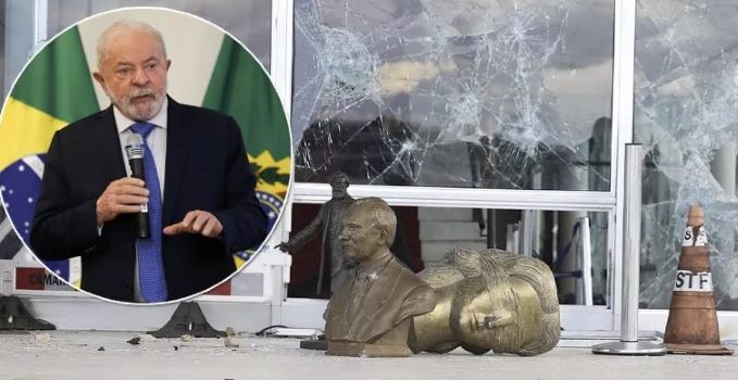 “A tentativa de golpe foi o ápice de um processo de políticos extremistas para desacreditar a democracia", diz Lula sobre o 8/1