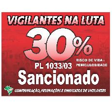 Dilma sanciona lei do adicional de risco de vida de 30% aos vigilantes