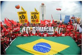 Centrais marcham por Desenvolvimento, Cidadania e Trabalho