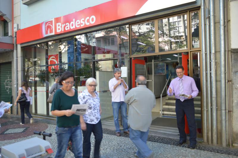 DIA NACIONAL DE LUTA NO BRADESCO