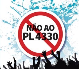 CUT e centrais marcam dia de luta contra PL 4330  para dia 6 de agosto