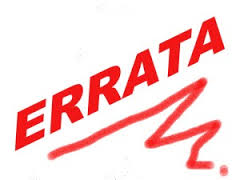 EDITAL DE CONVOCAÇÃO - ERRATA