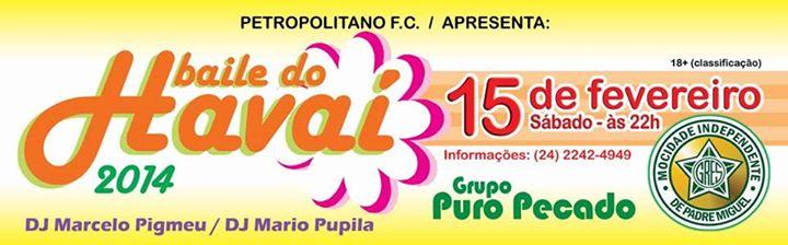 PETROPOLITANO ABRE O CARNAVAL COM O BAILE DO HAVAÍ