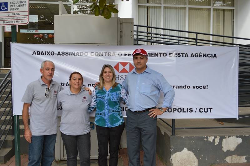 NO HSBC A LUTA CONTINUA