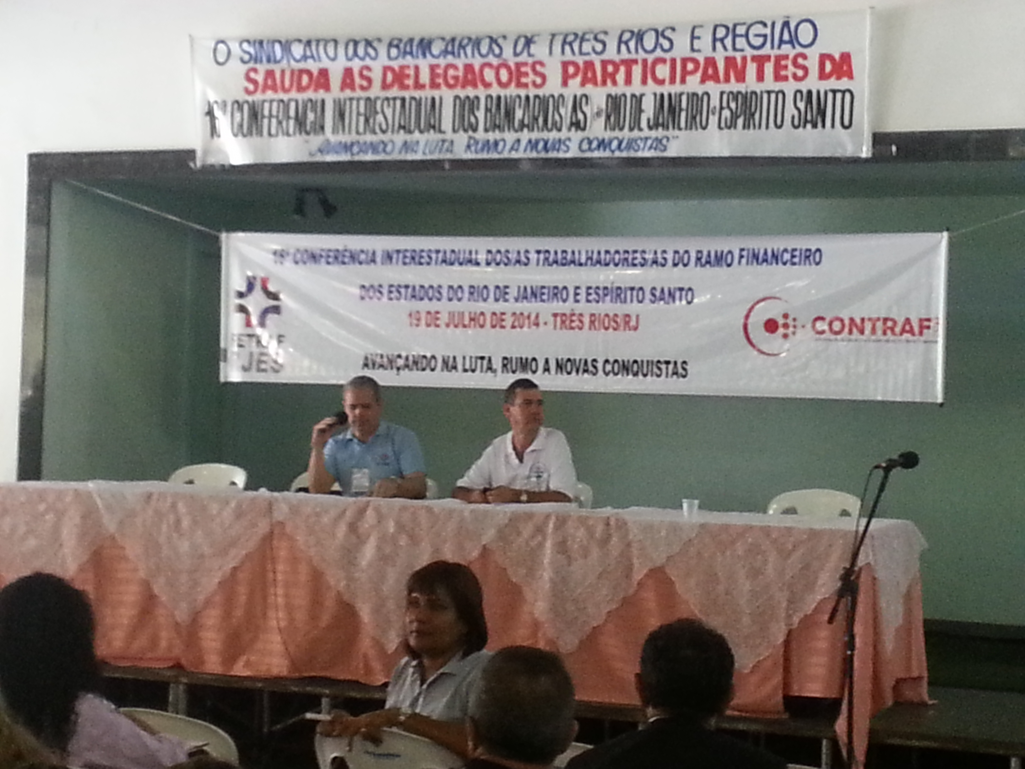 CAMPANHA SALARIAL 2014 - 16ª Conferência Interestadual dos Bancários do RJ/ES