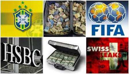 Empresários do futebol brasileiro têm contas secretas no HSBC na Suíça
