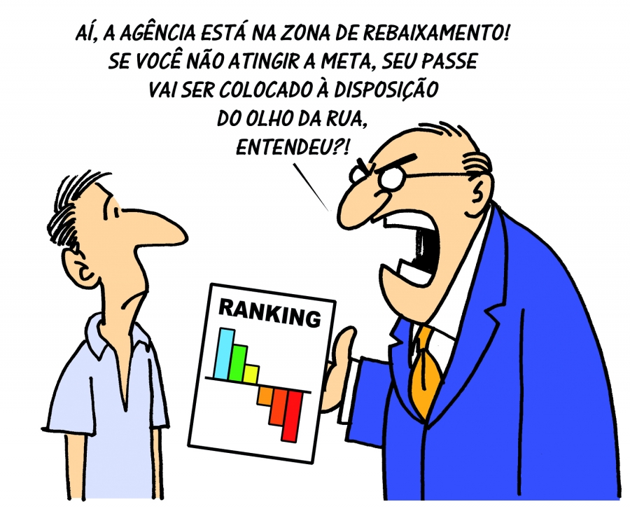 Santander divulga ranking e desrespeita aditivo