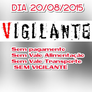 Vigilantes paralisam agências bancárias