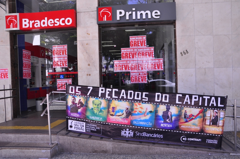 EXPLORAÇÃO NÃO TEM PERDÃO!  - Categoria se mantém firme diante da intransigência dos bancos