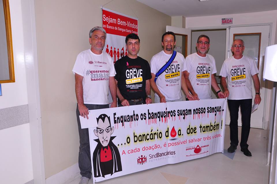 SINDBANCÁRIOS PETRÓPOLIS INICIA CAMPANHA