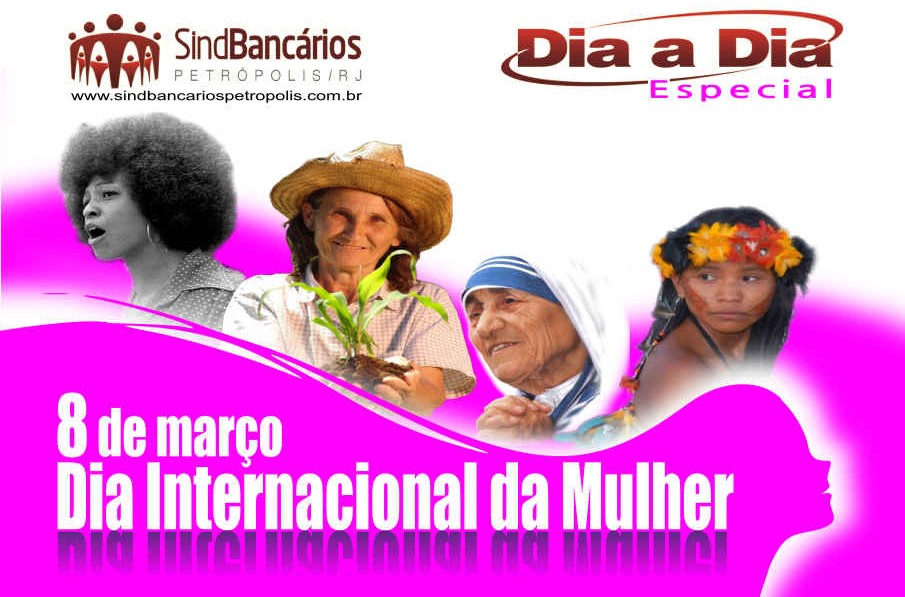 HOMENAGEM ESPECIAL DO SINDICATO NO DIA INTERNACIONAL DA MULHER
