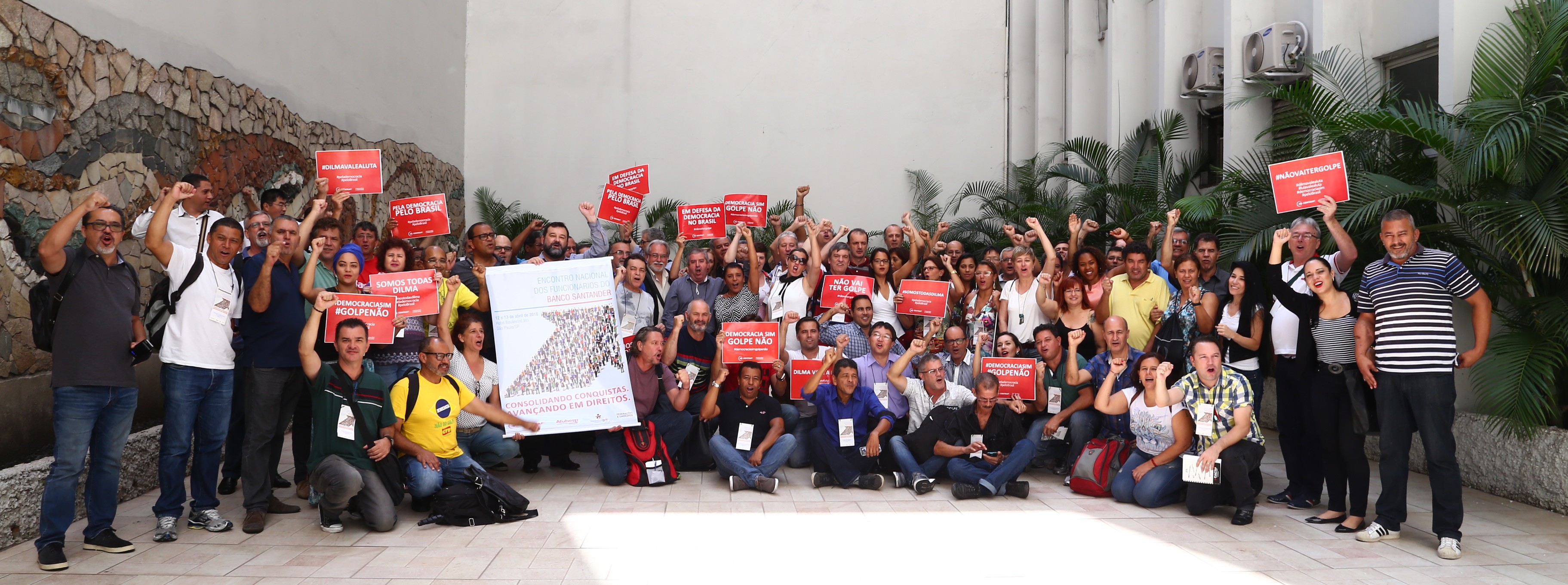 Trabalhadores do Santander definem pauta para renovação do aditivo à CCT