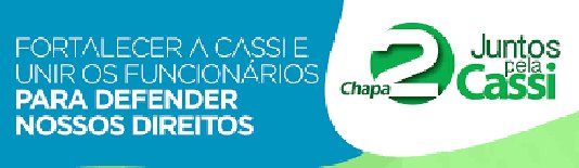BANCO DO BRASIL Eleições da Cassi terminam nessa sexta 22/04 – Votem Chapa2!